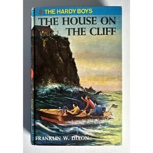 The Hardy Boys 2: The House On The Cliff by Franklin W. Dixon 1959 1st Edition